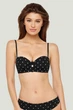 Верх купальника Push Up Marc & Andre 48D Чёрный-горох (71184) - изображение 1