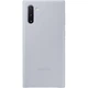 Оригинальный защитный кожаный чехол бампер Leather Cover для Samsung Galaxy Note 10 (N970) EF-VN970LJEG - Gray - изображение 1