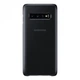 Оригинальный защитный Чехол-книжка Samsung Clear View Cover (S-view Flip) EF-ZG973CBEGRU для Samsung Galaxy S10 Черный - изображение 5