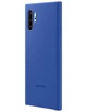Оригинальный Защитный силиконовый чехол бампер накладка Silicone Cover для Samsung Galaxy Note 10+ N975 EF-PN975TLEGRU Blue - изображение 2