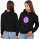 Худи женский Время приключений (Adventure Time) Черный (8921-1578) S - изображение 4