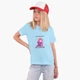 Детская футболка Время приключений Принцесса пупырка (Adventure Time Lumpy Space Princess) (25186-1576) 88-104 см Хлопок Голубой - изображение 2