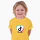 Детская футболка ТикТок (TikTok) (25186-1941) 104-110 см Хлопок Желтый - изображение 4