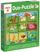 Игровой набор LISCIANI GIOCHI LUDATTICA деревянный DUO THE FARM 49943 - изображение 1