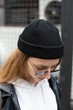 Шапка Біні Without Leon Woman Чорна 281429003 - изображение 2