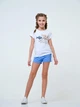 Комплект (футболка и шорты) Smil 92 Белый 113262 - изображение 1