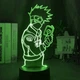 Настільний світильник-нічник Какаші Хатаке читає - Naruto настільна 3D Лампа PUBG16 Квітів (12784) - зображення 5