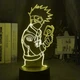 Настільний світильник-нічник Какаші Хатаке читає - Naruto настільна 3D Лампа PUBG16 Квітів (12784) - зображення 6