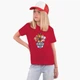 Дитяча футболка Щенячий патруль (PAW Patrol) (25186-1608) 134-140 см Бавовна Червоний - зображення 2