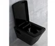 Чаша унітазу з сидінням soft-close Volle TEO 13-88-422BLACK - зображення 2