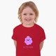 Детская футболка Время приключений Принцесса бубльгум (Adventure Time Princess Bubblegum) (25186-1575) 104-110 см Хлопок Красный - изображение 4