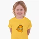 Детская футболка Гарфилд (Garfield) (25186-1945) 146-152 см Хлопок Желтый - изображение 4