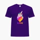 Детская футболка Лайк Единорог (Likee Unicorn) (25186-1597) 146-152 см Хлопок Фиолетовый - изображение 1