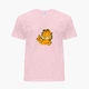 Детская футболка Гарфилд (Garfield) (25186-1945) 122-128 см Хлопок Розовый - изображение 1