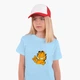 Детская футболка Гарфилд (Garfield) (25186-1945) 146-152 см Хлопок Голубой - изображение 3