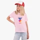 Детская футболка Лайк Стич (Likee Stitch) (25186-1596) 146-152 см Хлопок Розовый - изображение 2