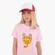 Детская футболка Гарфилд (Garfield) (25186-1944) 158-164 см Хлопок Розовый - изображение 3