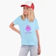 Детская футболка Время приключений Принцесса бубльгум (Adventure Time Princess Bubblegum) (25186-1575) 88-104 см Хлопок Голубой - изображение 2