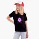 Детская футболка Время приключений Принцесса бубльгум (Adventure Time Princess Bubblegum) (25186-1575) 122-128 см Хлопок Черный - изображение 2