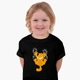 Детская футболка Гарфилд (Garfield) (25186-1944) 122-128 см Хлопок Черный - изображение 4