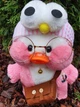 Мягкая игрушка уточка "Cafe-mimi duck в розовой вязаной кофточке 30 см. - изображение 8