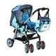 Універсальна коляска 2 в 1 NeoBaby NB704 блакитна - зображення 3