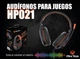 Наушники игровые MeeTion Gaming Backlit MT-HP021 LED подсветка Black-Orange - изображение 4