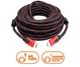 Кабель усиленный, шнур в обмотке LogicPower HDMI-HDMI 15 метров (V1.4) - изображение 1