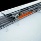 Комплект кронштейнов на 2 двери с доводчиком SALICE Glow+ 45кг h3300 18-23мм (VE41KSKACMA2510) - изображение 5
