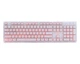 Клавіатура Gembird KB-UML3-01-W-UA Ukr White USB - зображення 6