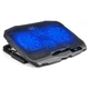 Подставка, столик для ноутбука с кулерами Laptop Cooler S18 с подсветкой до 17 дюймов + ЖК экран - изображение 3