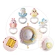 Музыкальный мобиль на кроватку Baby Bell Moon 3 в 1 с ночником, проектором и пультом управления розовый - изображение 6