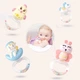 Музыкальный мобиль на кроватку Baby Bell Moon 3 в 1 с ночником, проектором и пультом управления розовый - изображение 7