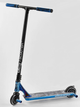 Самокат трюковый Best Scooter "SIMBIOTE" HIC-система, ПЕГИ, алюминиевый диск и дека. Black and Blue (102310) - изображение 1