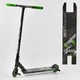 Самокат трюковый Best Scooter "CRASH" HIC-система, ПЕГИ, алюминиевый диск и дека. Black and Green (102313) - изображение 3