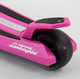 Самокат Lamborghini триколісний складне алюмінієве кермо, колеса PU зі світлом Pink/Black (101284) - зображення 7