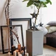 Умный горшок Lechuza Canto Stone High 40 квадратный 29л 40 x 76 см Серый камень - изображение 4