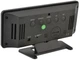 Зеркальные настольные LED часы VST-888Y с будильником и термометром зеленая Led подсветка Черные - изображение 5