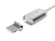 Магнитное зарядное устройство для Iphone Lightning DM-M12 Black|White - изображение 2