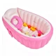 Надувная ванночка Levand Intime Baby Bath Tub, Розовая + Насос - изображение 5