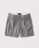 Шорты мужские - шорты Abercrombie & Fitch AF7972M W33 Серый - изображение 5