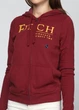 Толстовка женская - толстовка Abercrombie & Fitch AF5601W XS 10216 Бордовый - изображение 2