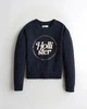 Свитшот женский - свитшот Hollister HC6420W XS Темно-синий - изображение 2