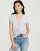 Футболка Abercrombie & Fitch AF6065W M Блакитний - зображення 3