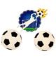 Паперова гірлянда "Happy Birthday" "Football", довжина - 300 див., картон високої якості - зображення 2