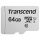 Карта памяти Transcend 64GB microSDXC class 10 UHS-I U1 (TS64GUSD300S-A) - изображение 2
