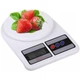Ваги кухонні Electronic Kitchen Skale SF-400 на 10 кг електронні білі - зображення 1