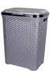 Корзина для білизни 0726 Роттанг METAL 55 л - зображення 1