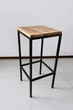 Табурет барный v3 HomeDeco в стиле Loft 700х350х350 - изображение 1