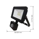 Прожектор светодиодный Horoz Electric Aslan/S-20 20 Вт 6400К IP65 с датчиком движения (068-011-0020) - изображение 2